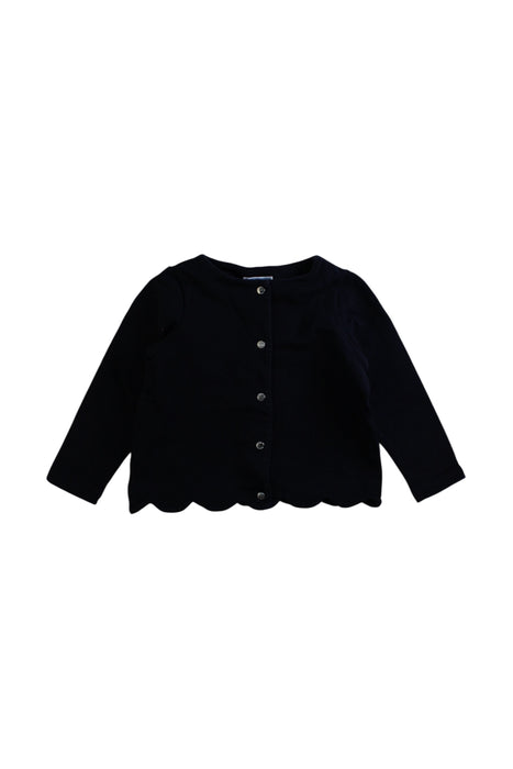 A Black Cardigans from Jacadi in size 3T for girl. (Front View)
