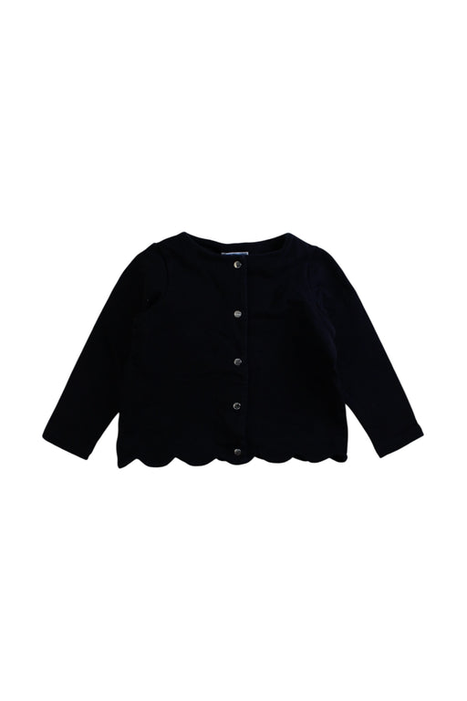 A Black Cardigans from Jacadi in size 3T for girl. (Front View)