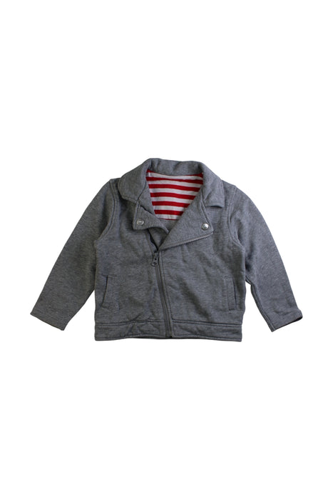 A Grey Lightweight Jackets from X-girl in size 3T for girl. (Front View)