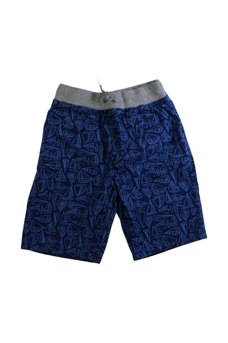 A Navy Shorts from Nautica in size 6T for boy. (Front View)