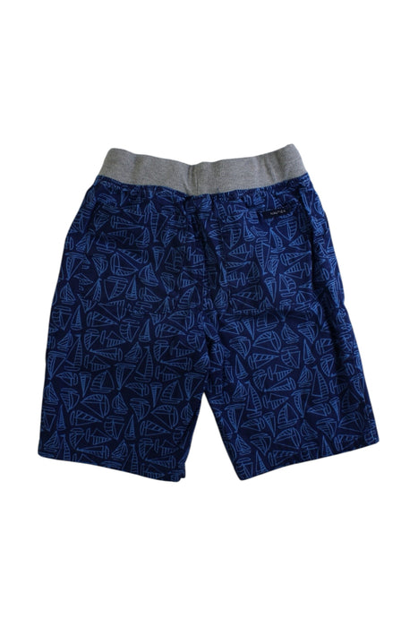 A Navy Shorts from Nautica in size 6T for boy. (Back View)