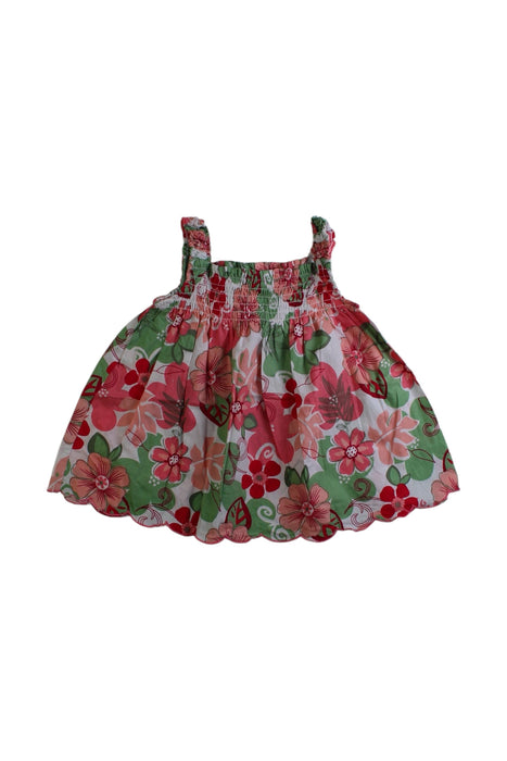 A Multicolour Sleeveless Dresses from Sprout in size 2T for girl. (Front View)