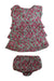 A Pink Sleeveless Dresses from Ralph Lauren in size 3-6M for girl. (Back View)