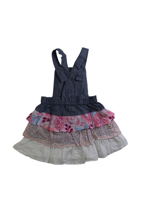 A Multicolour Overall Dresses from Jack & Milly in size 0-3M for girl. (Back View)