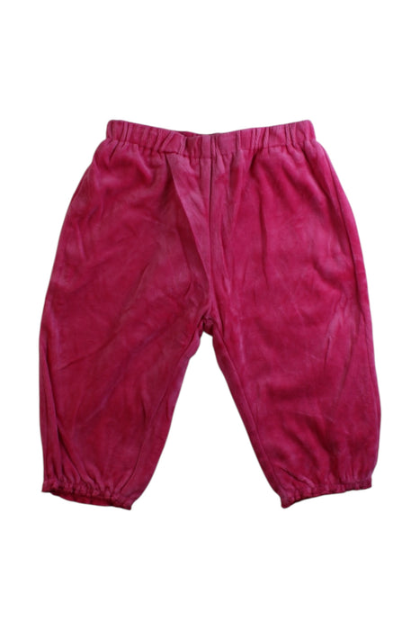 A Red Casual Pants from Chickeeduck in size 6-12M for girl. (Front View)