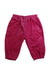 A Red Casual Pants from Chickeeduck in size 6-12M for girl. (Front View)