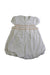 A White Short Sleeve Dresses from Comme Ca Ism in size 6-12M for girl. (Front View)