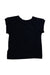 A Black Short Sleeve Tops from Origami in size 12-18M for girl. (Back View)