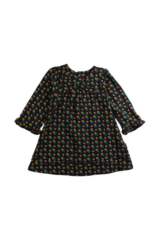 A Multicolour Long Sleeve Dresses from Mides in size 2T for girl. (Front View)