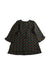 A Multicolour Long Sleeve Dresses from Mides in size 2T for girl. (Back View)