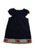 A Multicolour Short Sleeve Dresses from Miki House in size 3T for girl. (Back View)