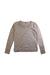 A Ivory Long Sleeve Tops from Tocca in size 11Y for girl. (Front View)