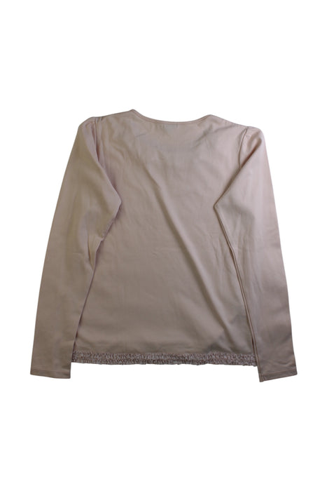 A Ivory Long Sleeve Tops from Tocca in size 11Y for girl. (Back View)