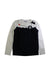 A Black Long Sleeve Tops from Moschino in size 12Y for girl. (Front View)