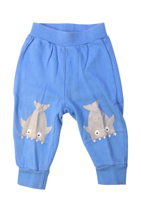 A Blue Casual Pants from Seed in size 6-12M for boy. (Front View)