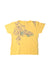 A Yellow Short Sleeve T Shirts from Kenzo in size 3T for boy. (Front View)