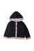 A Black Buttoned Sweatshirts from Jacadi in size 12-18M for boy. (Front View)
