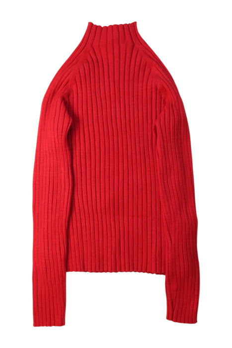 A Red Knit Sweaters from Mayoral in size 8Y for girl. (Back View)