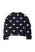 A Navy Crewneck Sweatshirts from Mayoral in size 8Y for girl. (Back View)