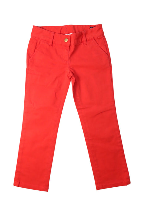 A Red Casual Pants from Brooks Brothers in size 4T for girl. (Front View)