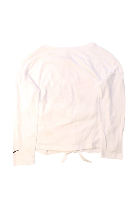 A White Long Sleeve T Shirts from Nike in size 5T for girl. (Back View)