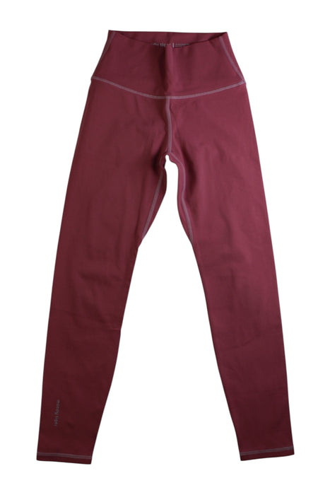 A Burgundy Leggings from Moody Tiger in size 7Y for girl. (Front View)