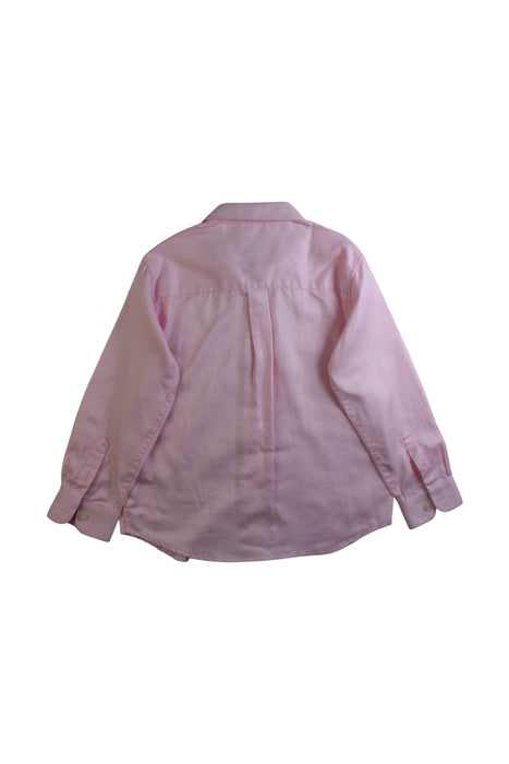 A Pink Long Sleeve Shirts from Nicholas & Bears in size 6T for boy. (Back View)