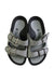 A White Sandals from Dr. Kong in size 5T for girl. (Back View)