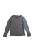 A Grey Long Sleeve Tops from Juicy Couture in size 4T for girl. (Front View)