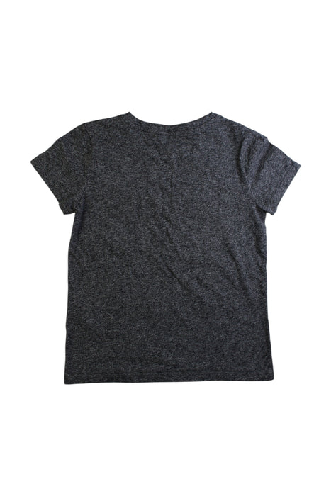 A Grey Short Sleeve T Shirts from Roots in size 5T for girl. (Back View)