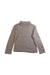 A Beige Long Sleeve Tops from Chloe in size 4T for girl. (Back View)