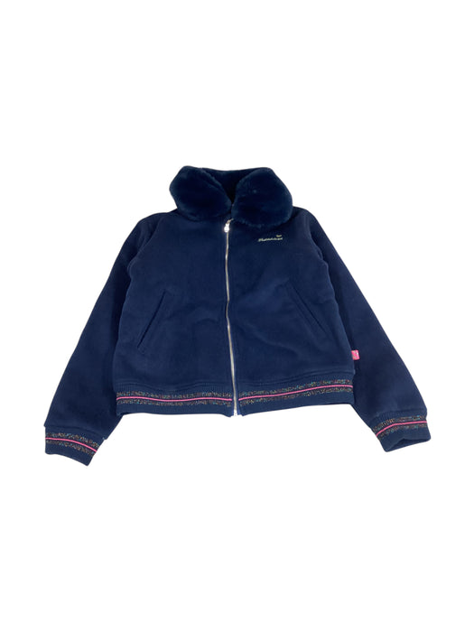A Navy Lightweight Jackets from Billieblush in size 10Y for girl. (Front View)