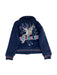 A Navy Lightweight Jackets from Billieblush in size 10Y for girl. (Back View)