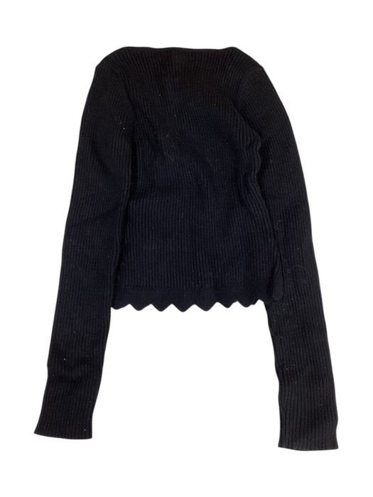 A Black Knit Sweaters from Guess in size 14Y for girl. (Back View)