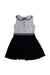 A Black Sleeveless Dresses from Jacadi in size 5T for girl. (Front View)
