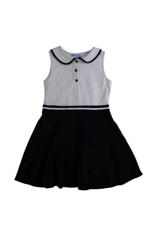 A Black Sleeveless Dresses from Jacadi in size 5T for girl. (Front View)