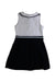 A Black Sleeveless Dresses from Jacadi in size 5T for girl. (Back View)