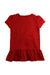 A Red Short Sleeve Dresses from The Marc Jacobs in size 3T for girl. (Back View)