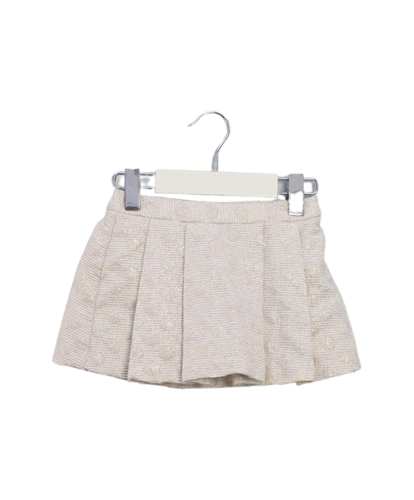 A Metallic Short Skirts from Kate Spade in size 6-12M for girl. (Front View)