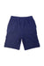 A Navy Shorts from Hanna Andersson in size 12Y for boy. (Back View)