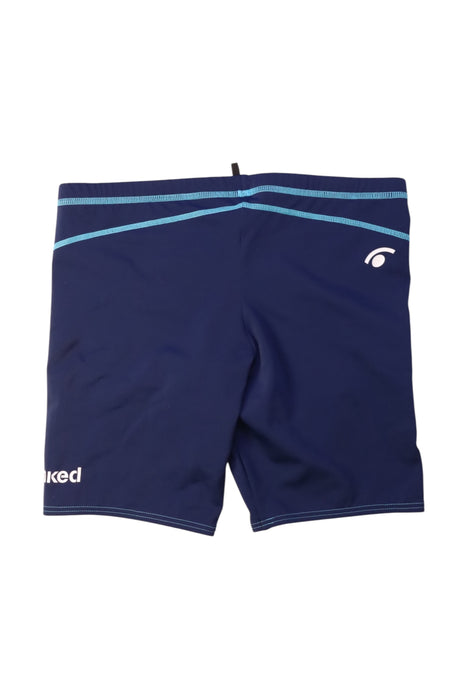 A Navy Swim Shorts from Jaked in size 14Y for boy. (Back View)