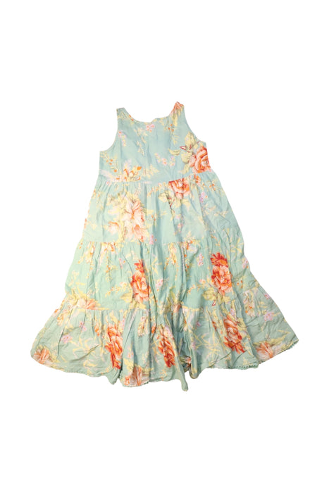 A Multicolour Sleeveless Dresses from Zimmermann in size 6T for girl. (Back View)
