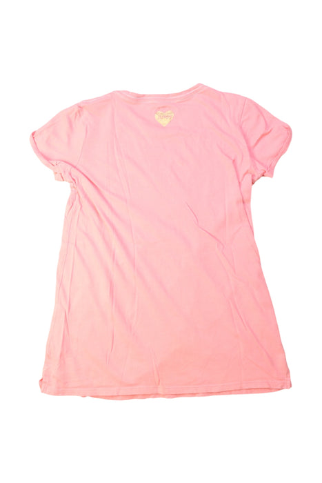 A Pink Short Sleeve T Shirts from Juicy Couture in size 8Y for girl. (Back View)