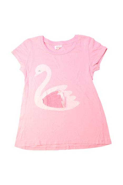 A Pink Short Sleeve T Shirts from Seed in size 9Y for girl. (Front View)