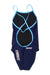 A Navy Swimsuits from Jaked in size 10Y for girl. (Back View)