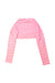A Pink Rash Guards from Sunuva in size 10Y for girl. (Back View)