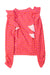 A Pink Long Sleeve Tops from Seafolly in size 7Y for girl. (Back View)
