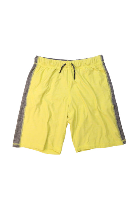 A Yellow Active Shorts from Hanna Andersson in size 12Y for boy. (Front View)