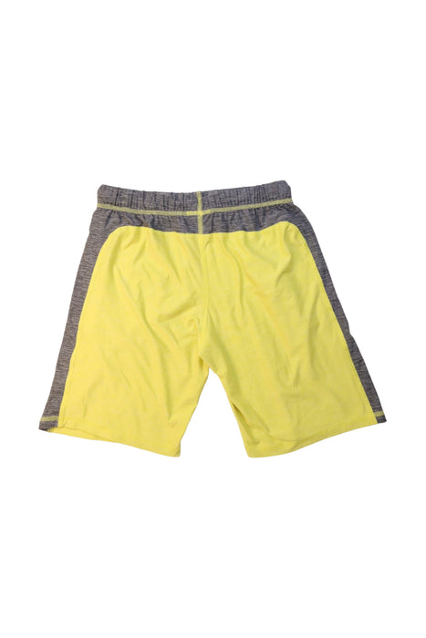 A Yellow Active Shorts from Hanna Andersson in size 12Y for boy. (Back View)