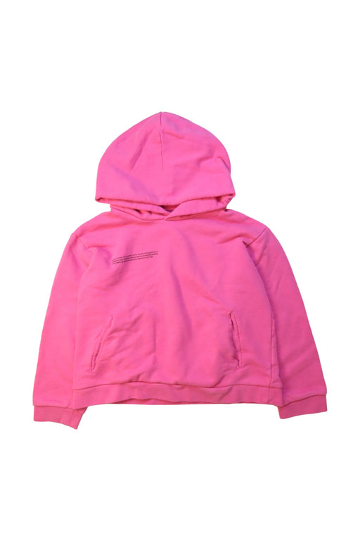 A Pink Hooded Sweatshirts from Pangaia in size 7Y for boy. (Front View)